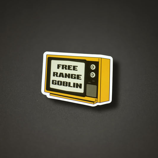 Free Range Goblin Sticker