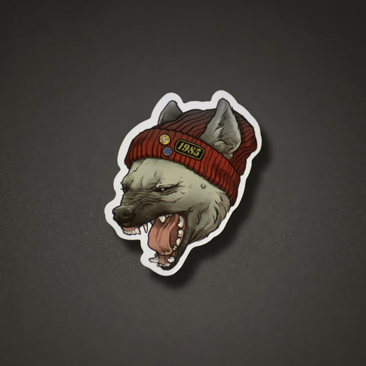 Hyena 85 Sticker